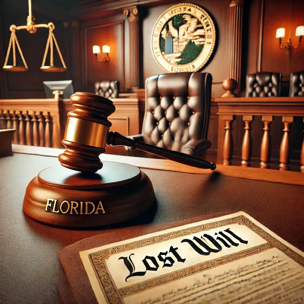 Proving a Lost Will in Florida – Probate Court Process.