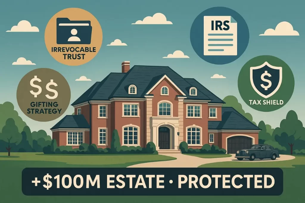 Trust-based estate tax planning for high-net-worth families